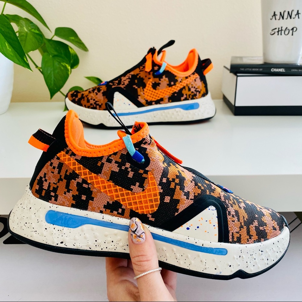 New Nike PG 4 camo sneakers